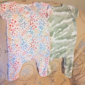 12-18m Old Navy Rompers